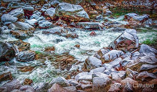 Merced River Rapids_23380.jpg - Photographed in Yosemite National Park, California, USA.